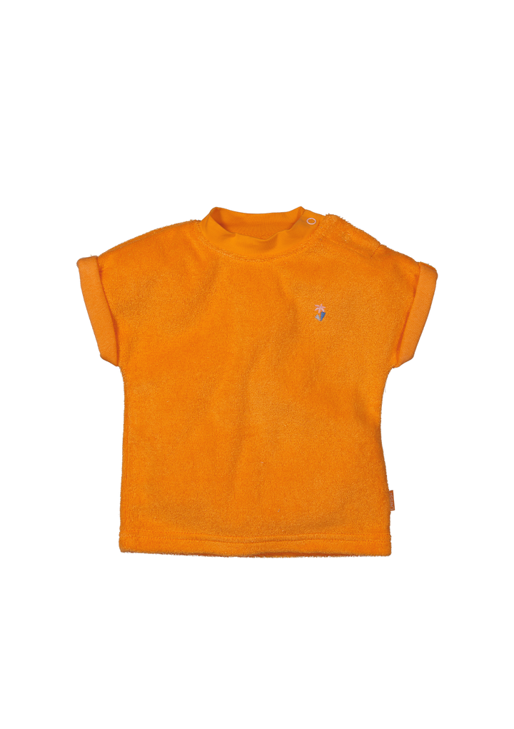 T - shirt Towelling Orange Paradise