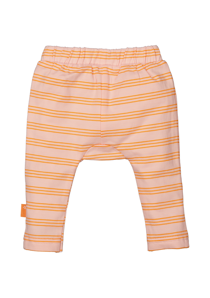 Legging Striped Strawberry Pink