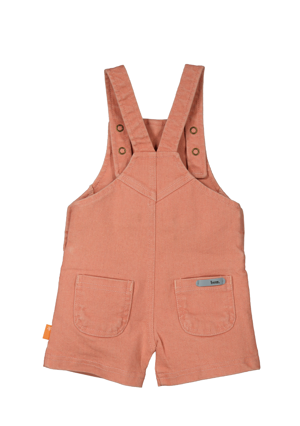 Salopette Denim Palm Strawberry Pink