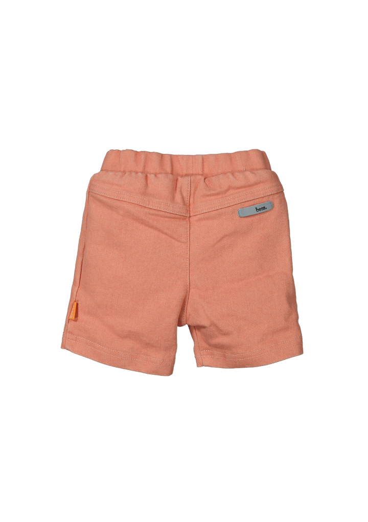 Kurze Hose Denim Erdbeer Pink