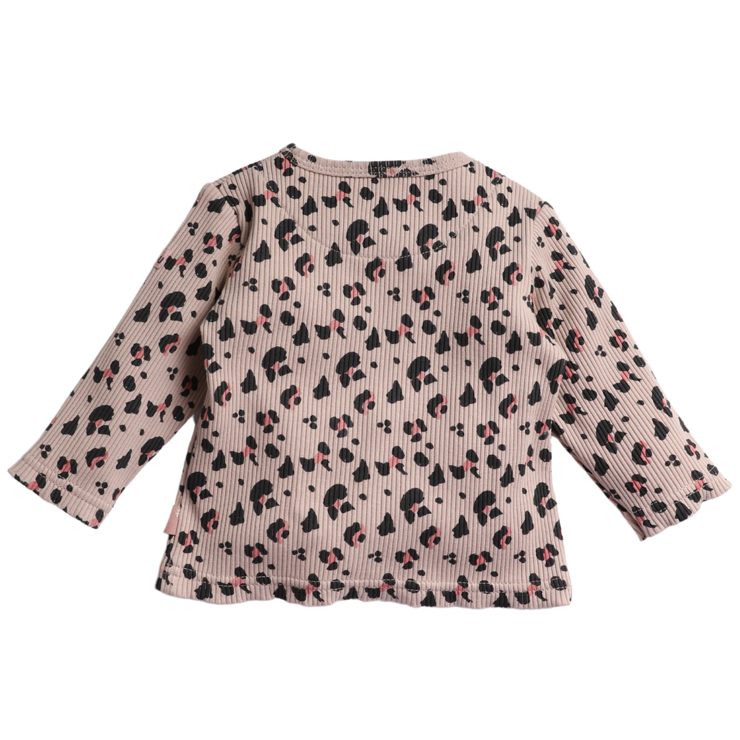 Longsleeve Wrap Leopard Dessin