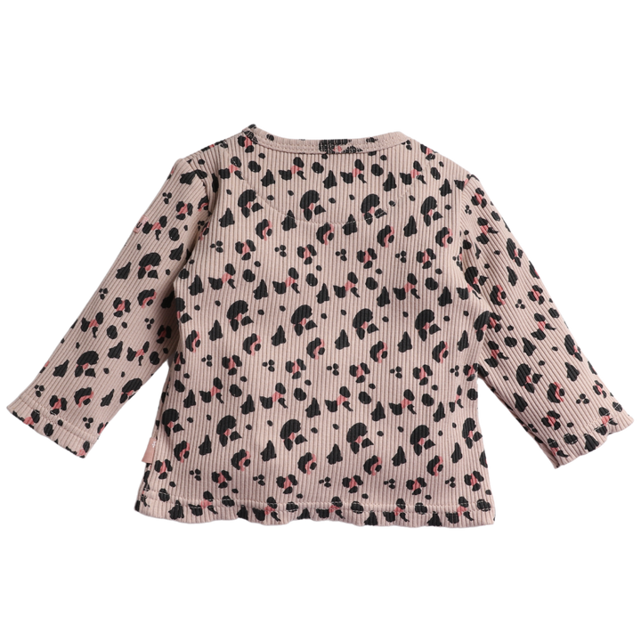 Longsleeve Wrap Leopard Dessin