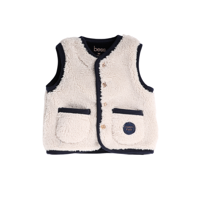 Bodywarmer Teddy Blue Nights