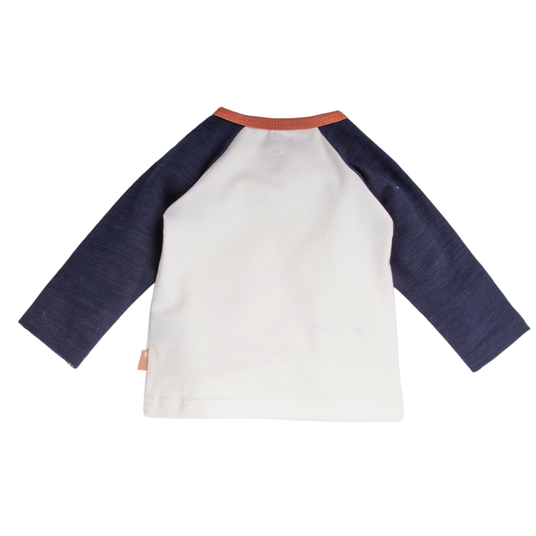 Longsleeve Colorblock Off White