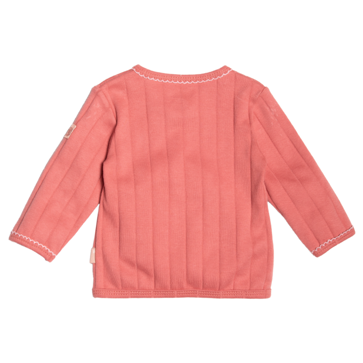 Longsleeve Wrap Rib Light Mahogany