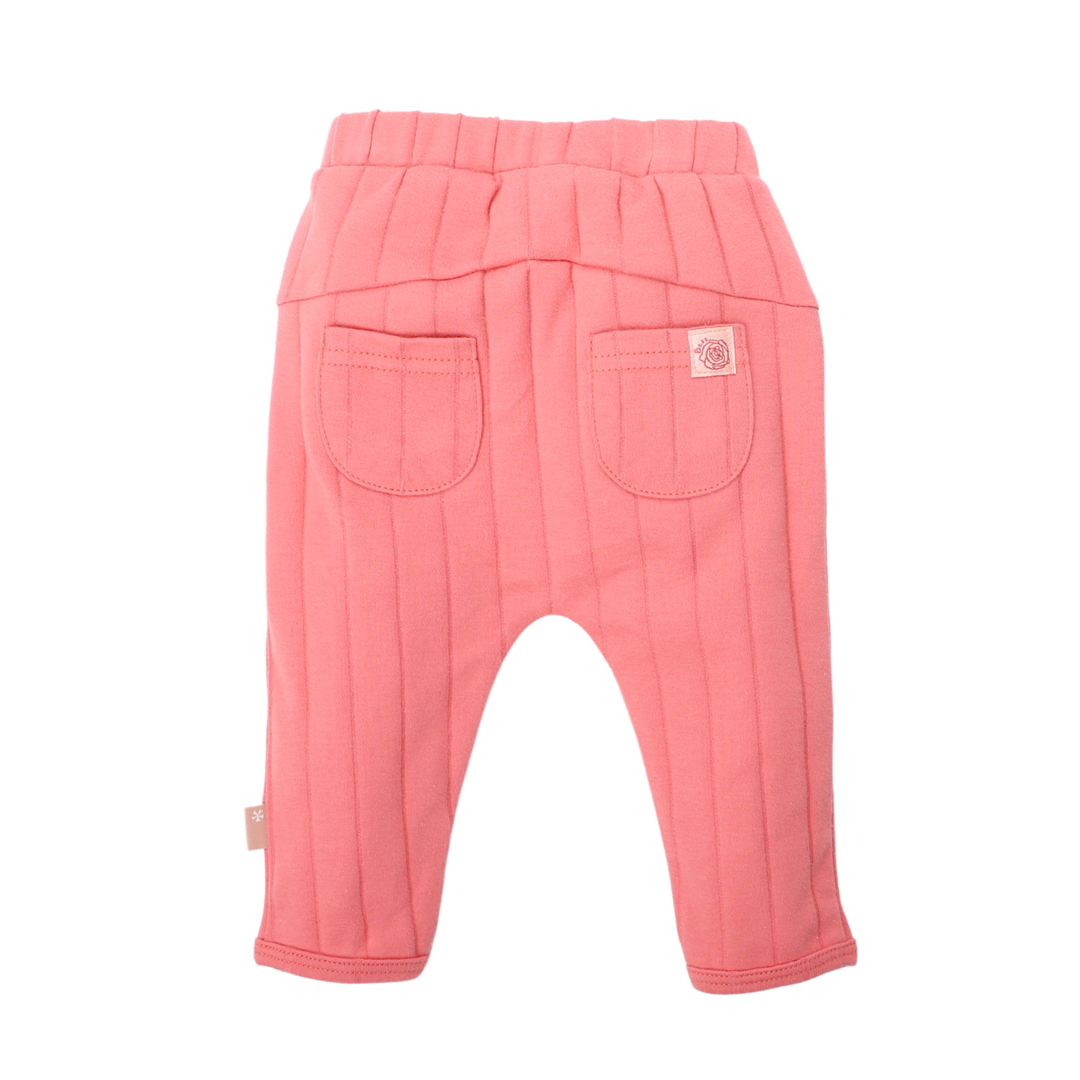 Broek Rib Light Mahogany