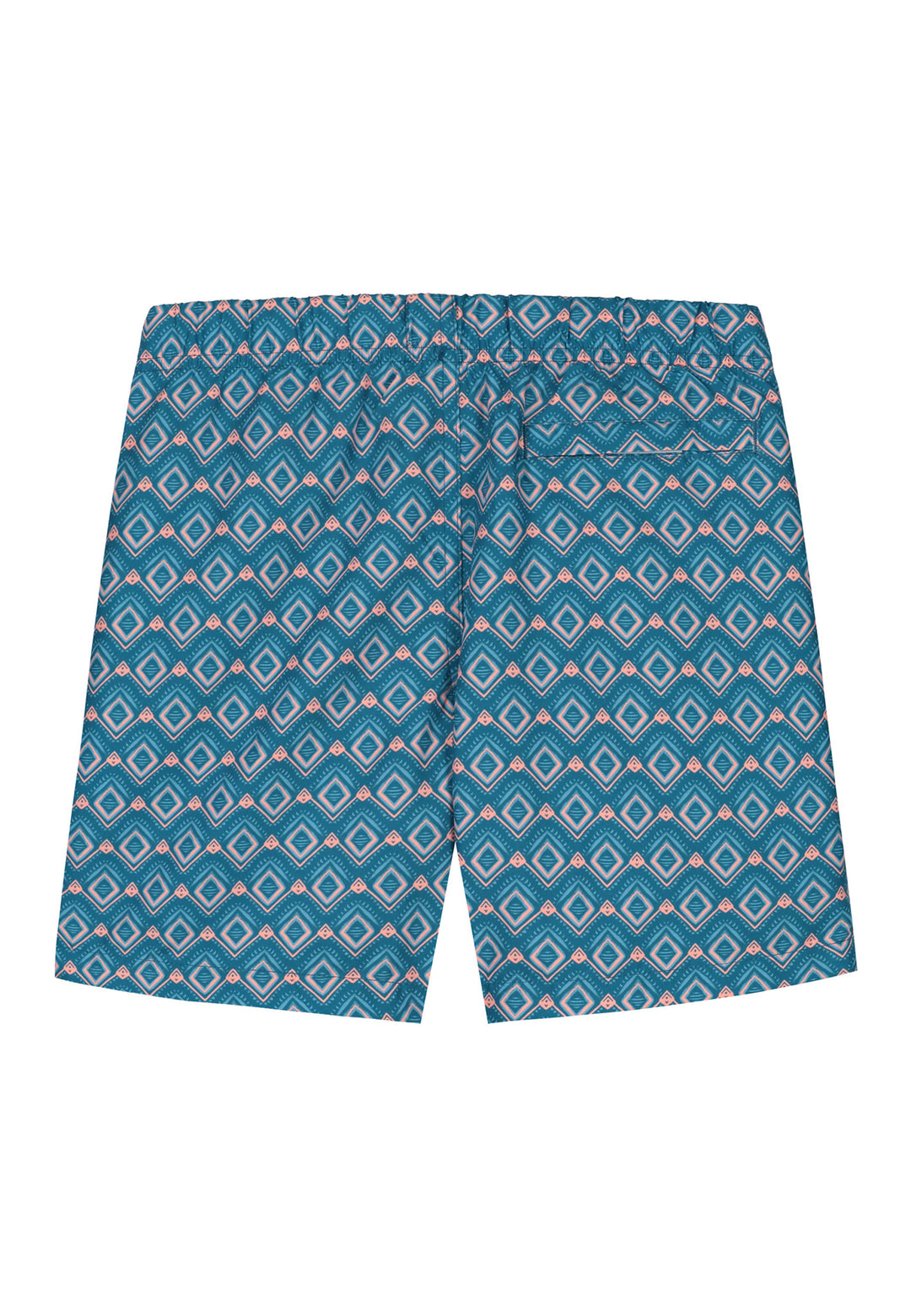 Badeshorts Aztekenfliese Tintenblau