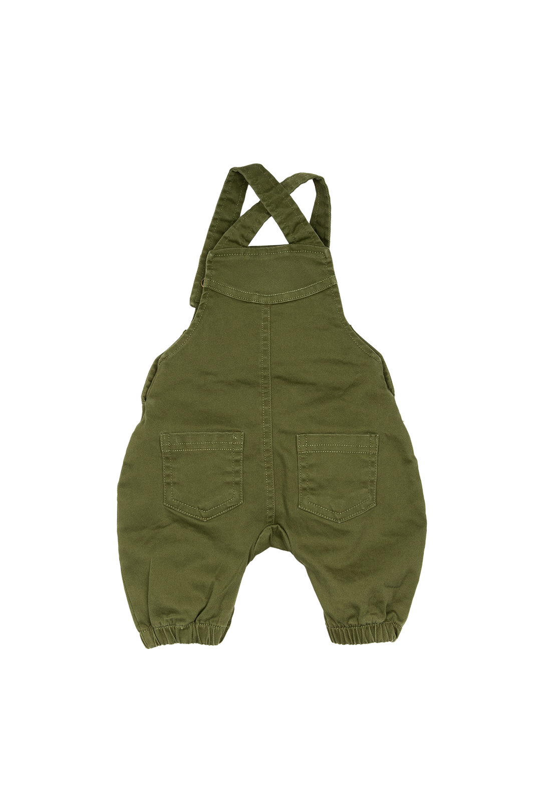 Tuinbroek Woven Olive