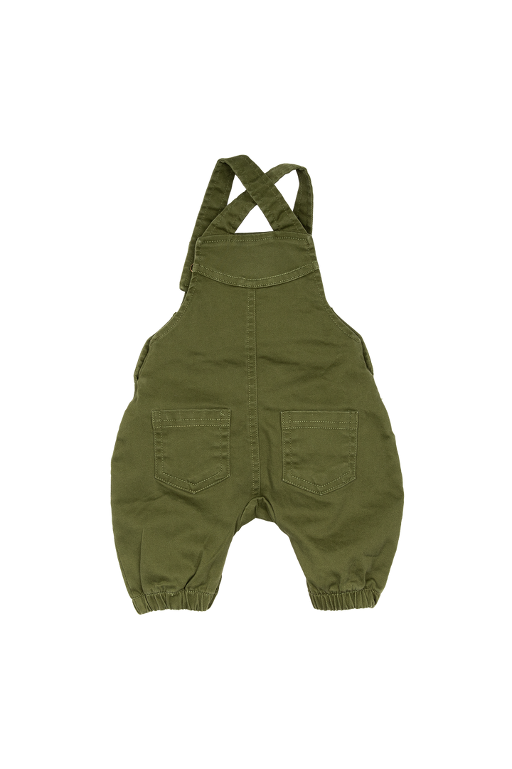 Tuinbroek Woven Olive