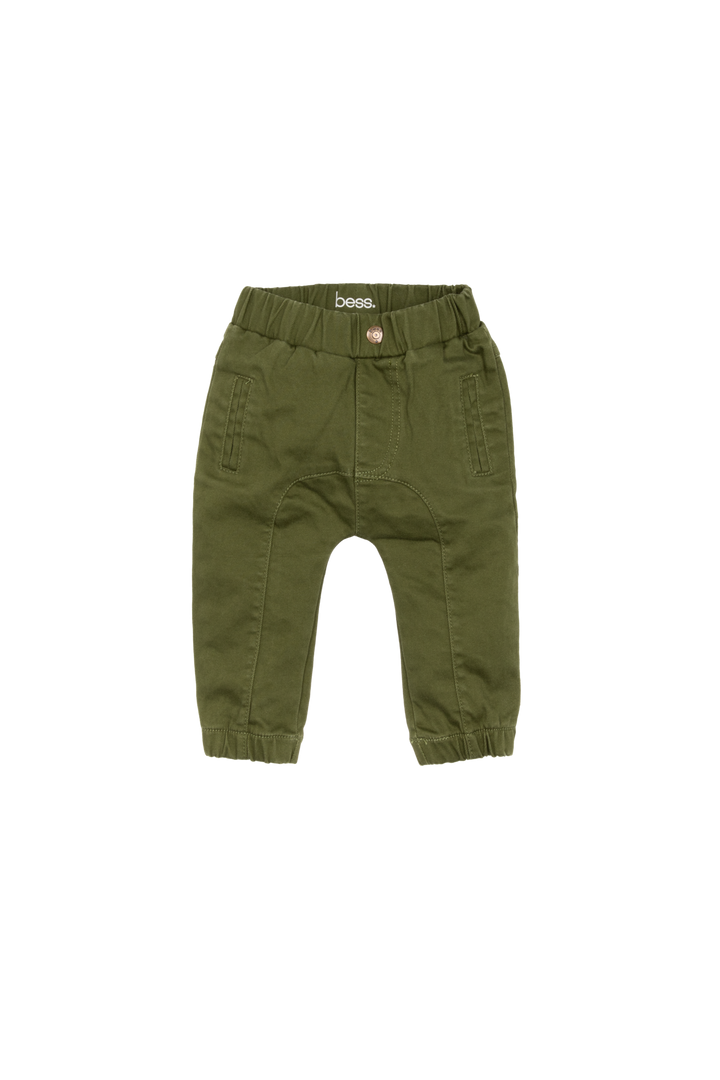 Broek Woven Olive