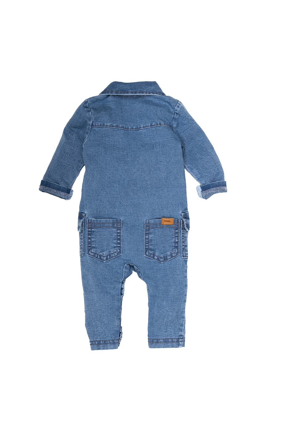 Jumpsuit Jog Denim Stone Wash