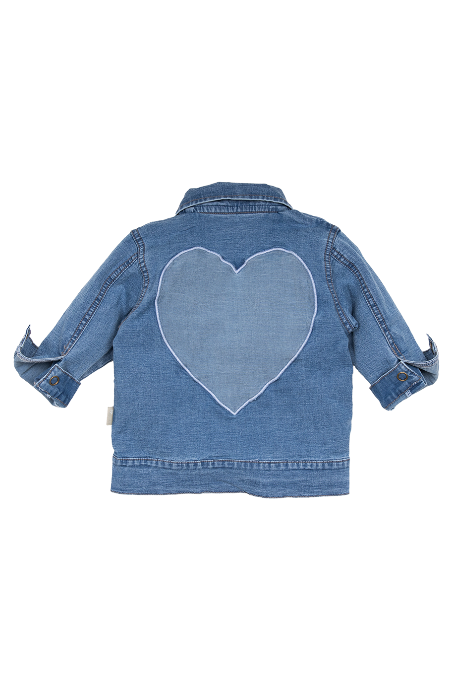 Jasje Heart Jog Denim Stone Wash