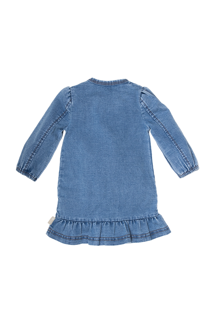 Jurk Hearts Jog Denim Stone Wash
