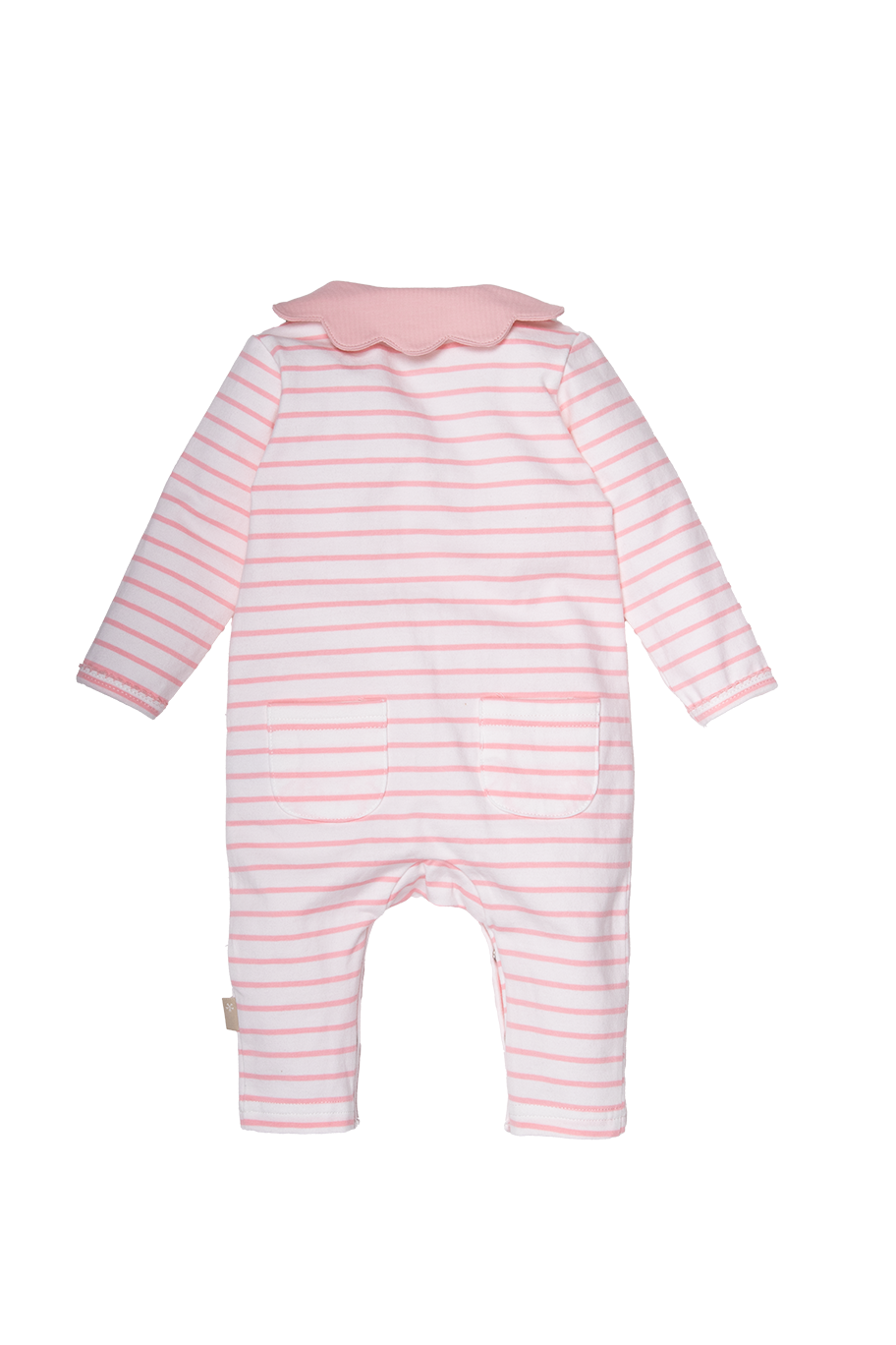 Boxpak Collar Striped Pinstripe Pink
