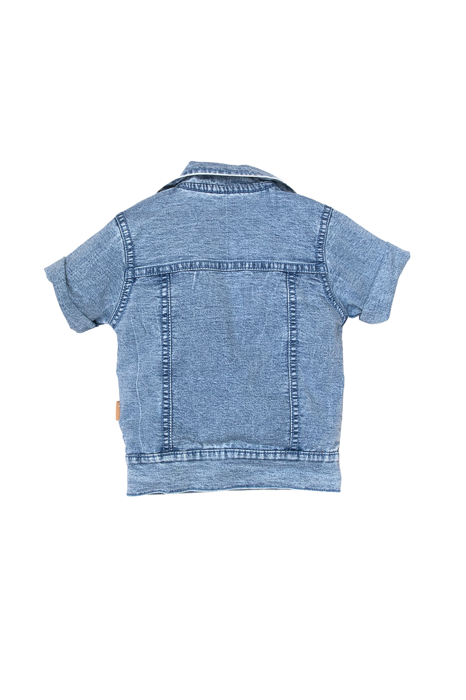 Shirt sh.sl. Jog Denim Stone Wash