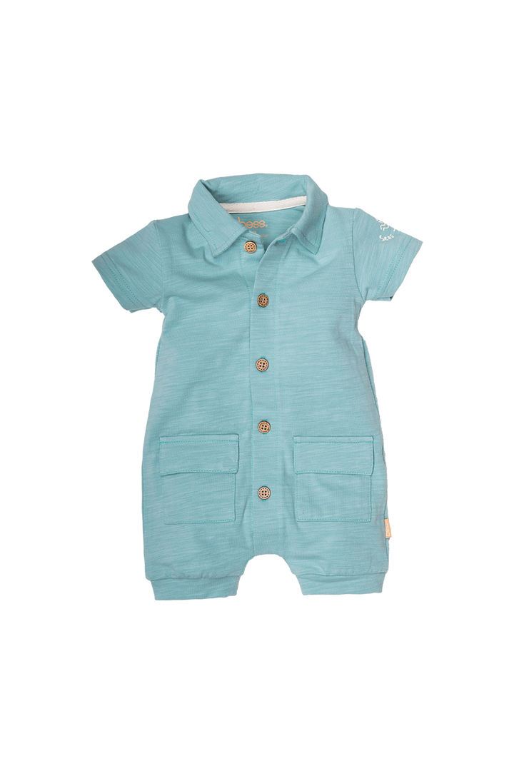 Playsuit Pocket Aqua