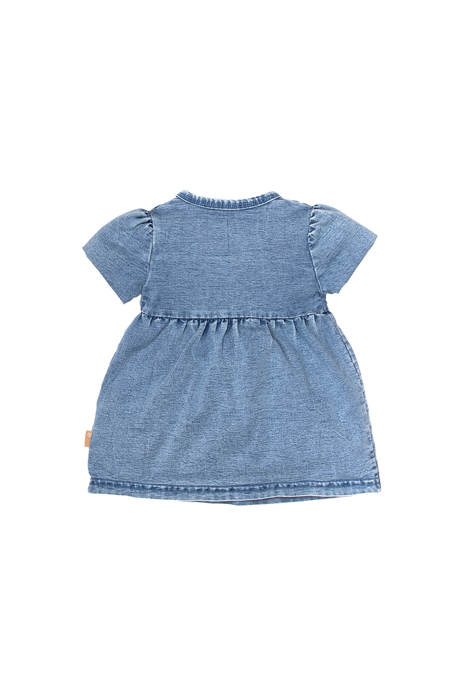 Jurk Jog Denim sh.sl. Stone Wash