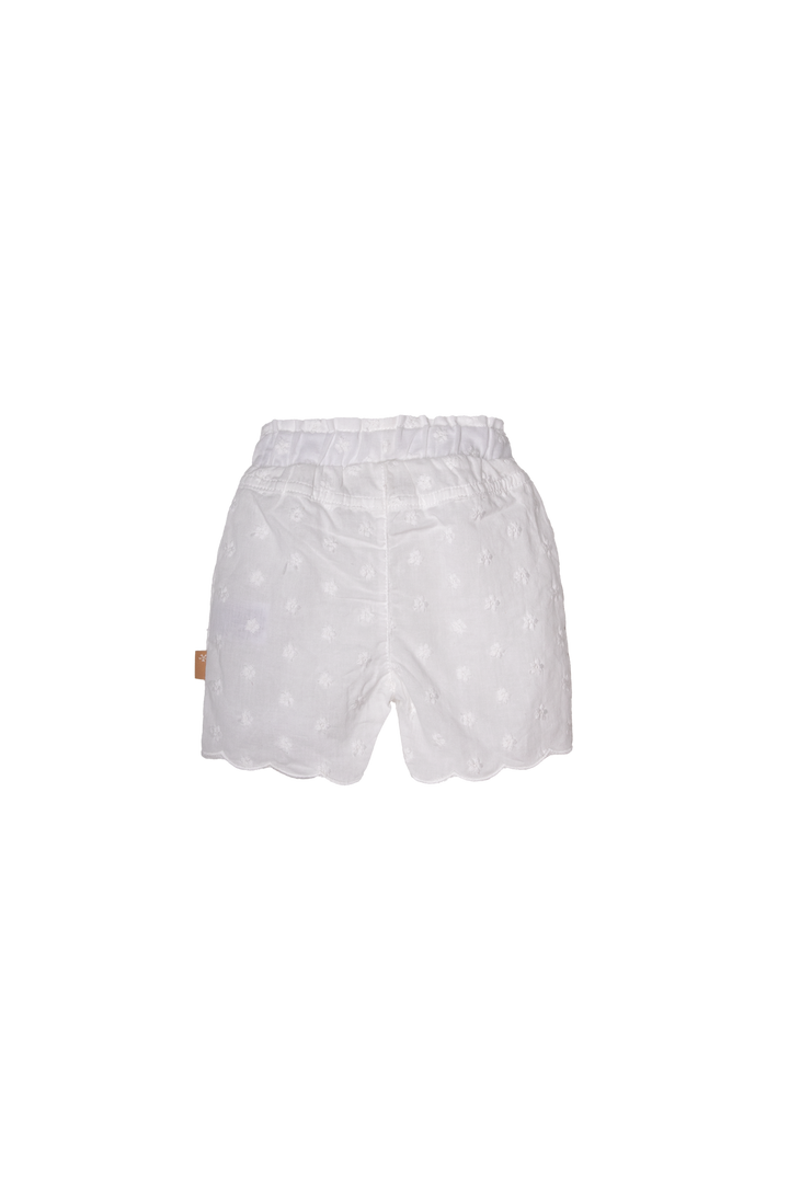 Short Broderie White