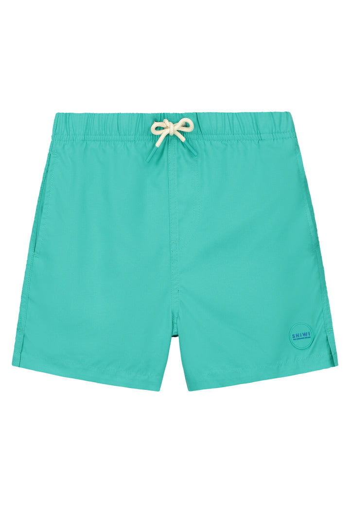 Zwemshort MILO 4 inch solid blue lagoon