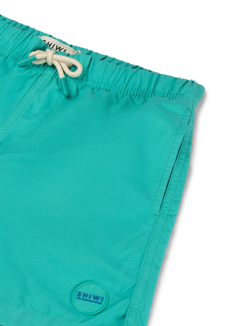 Zwemshort MILO 4 inch solid blue lagoon