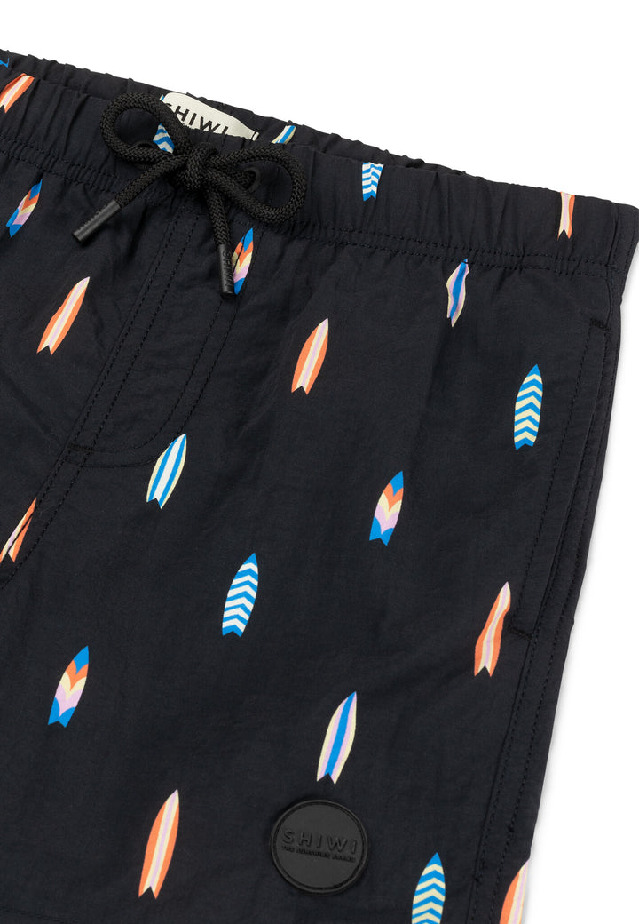 Zwemshort MILO QUICK DRY 4 inch surfboards black surfboards