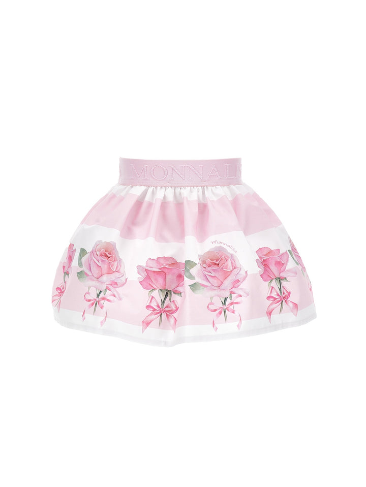 Mini Skirt Bianco+RosaFairytale Cruise