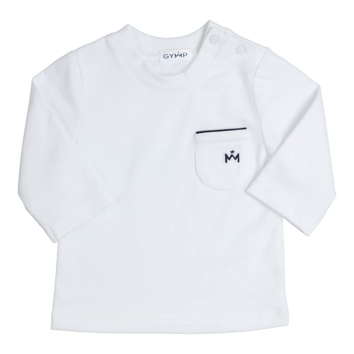 Longsleeve Aerodoux White - Navy