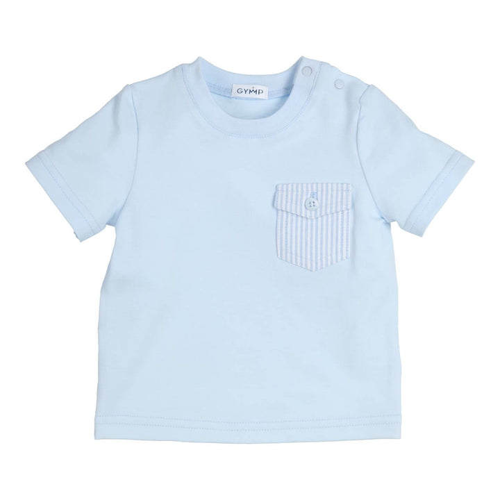 T-Shirt Aerobic Hellblau