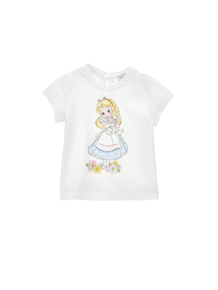 Mini T - Shirt Bianco Alice