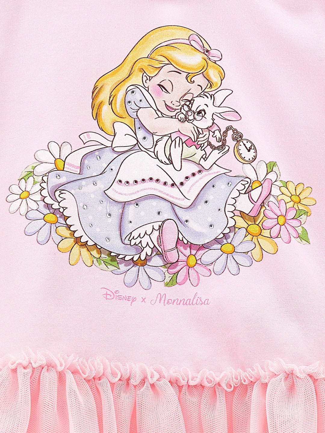 Mini T - Shirt Rosa FairyTale Alice