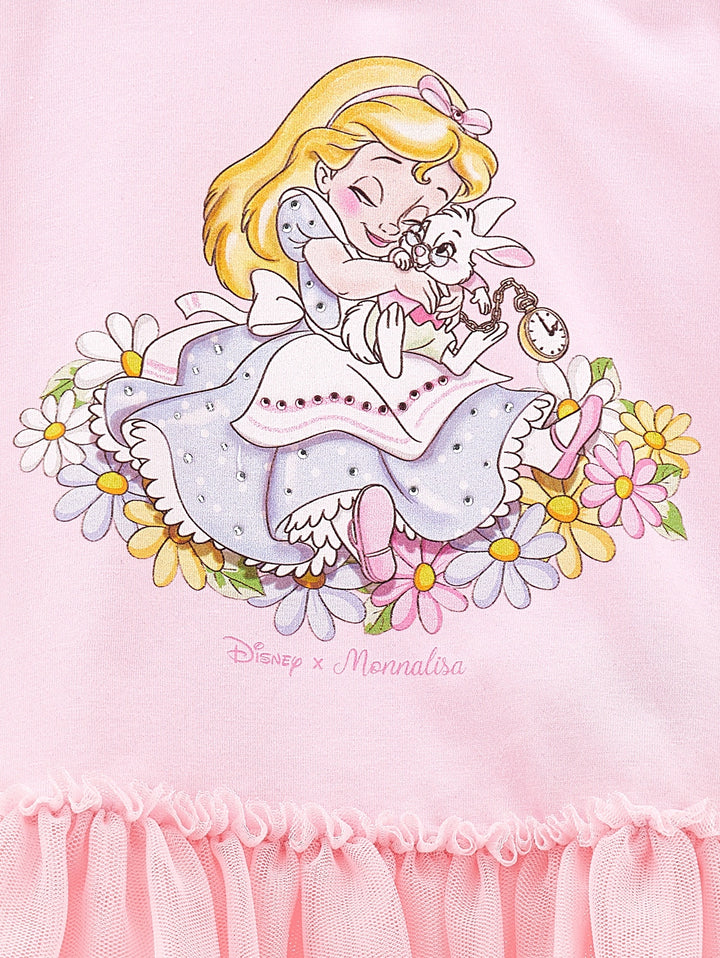 Mini T - Shirt Rosa FairyTale Alice
