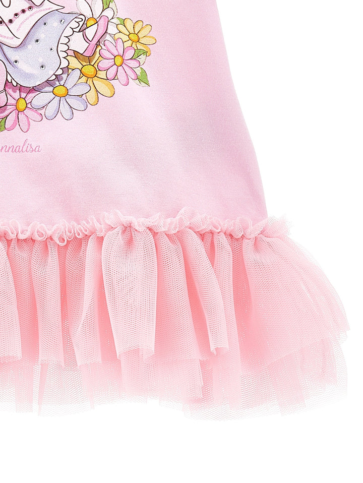 Mini T - Shirt Rosa FairyTale Alice