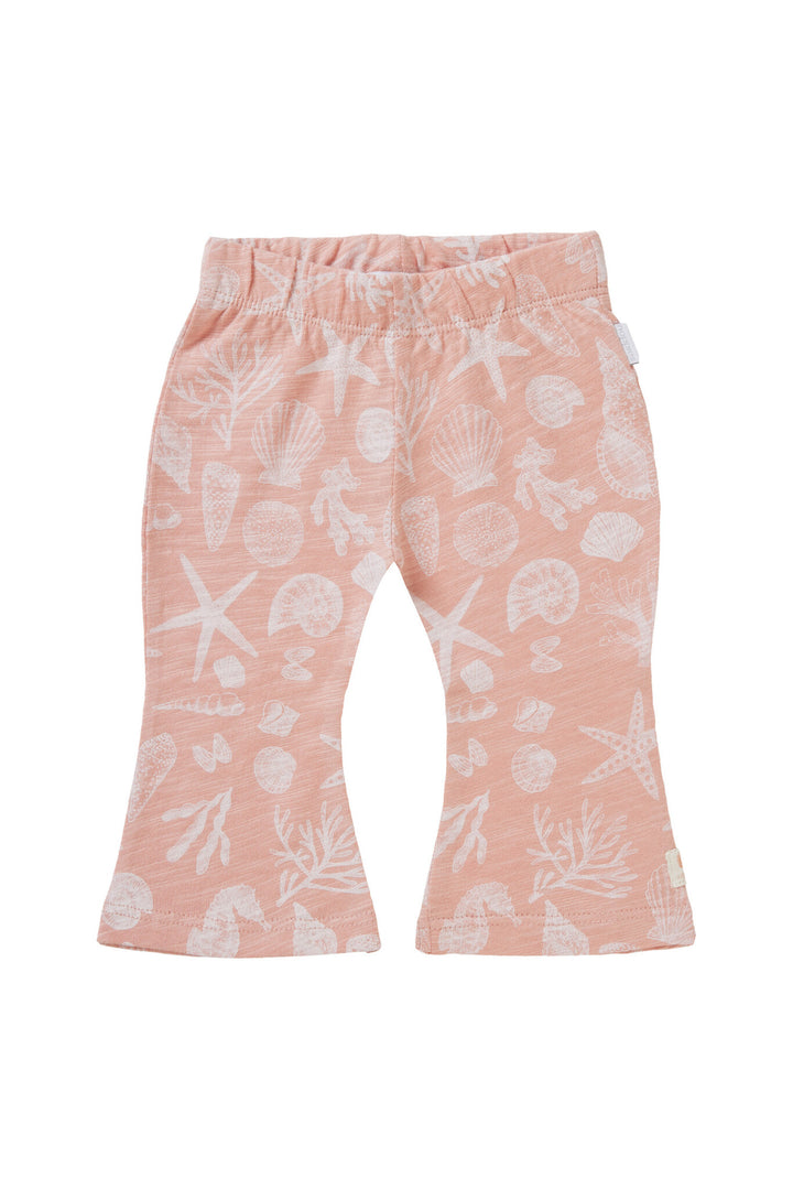 Legging Coolidge flared allover print Peach Beige