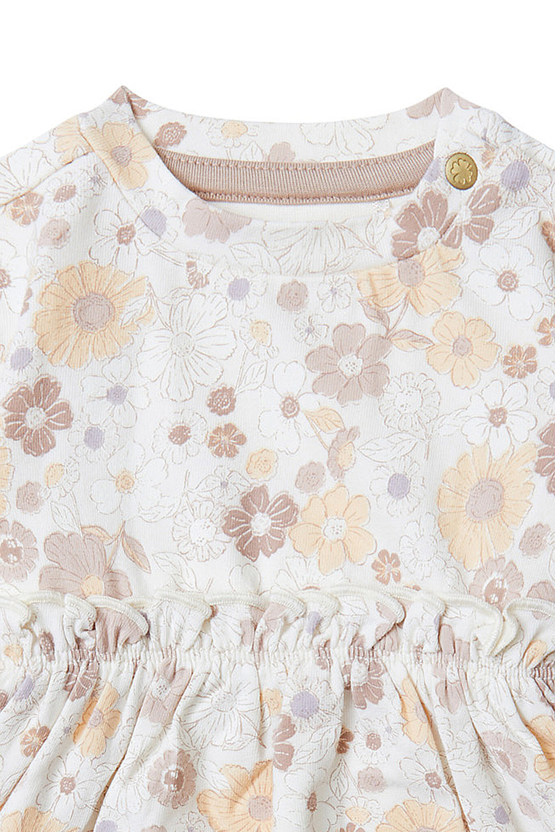 Jurk Cance allover print Whitecap Gray