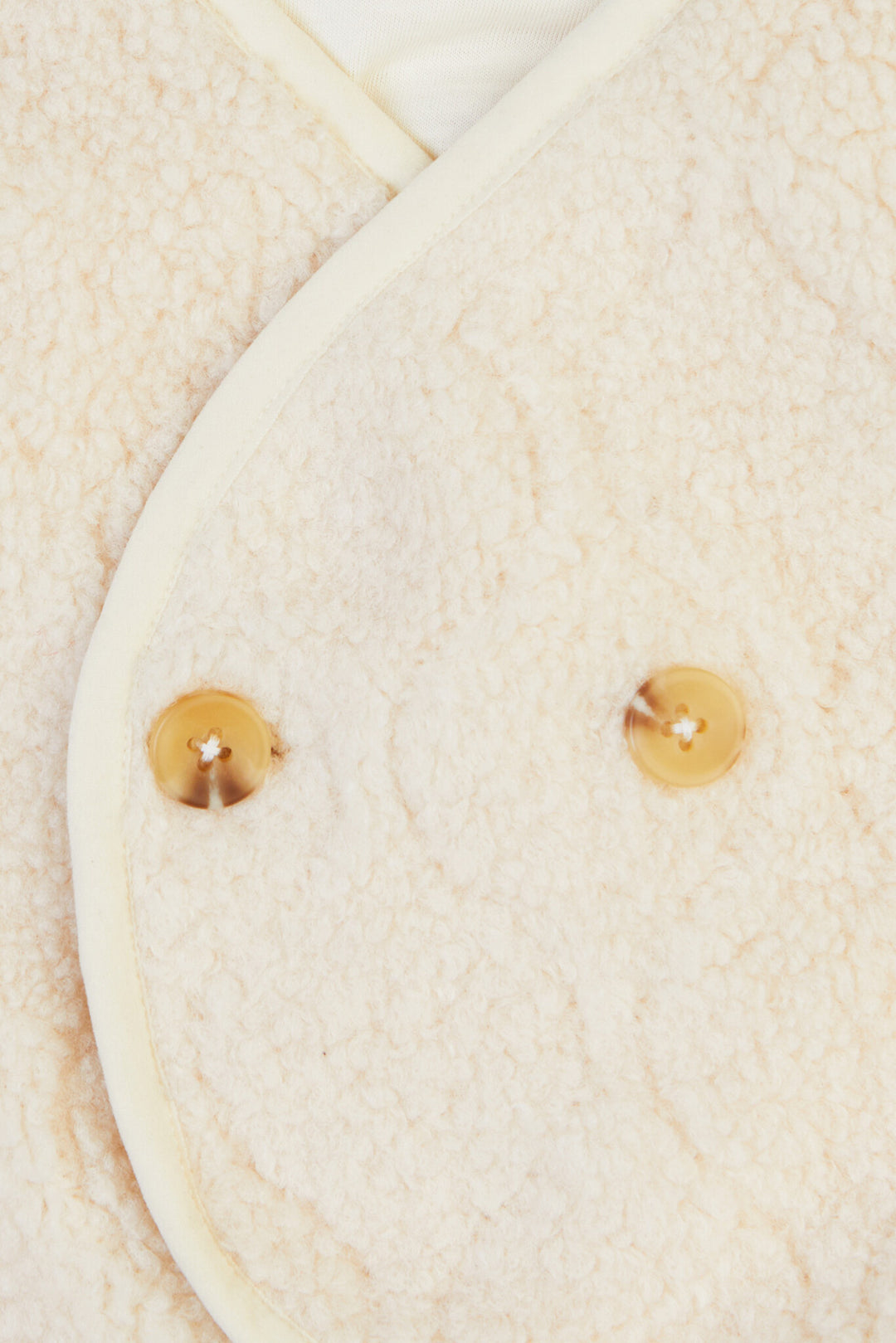 Gilet Freland sleeveless Buttercream