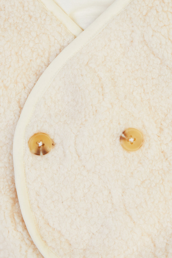 Gilet Freland sleeveless Buttercream