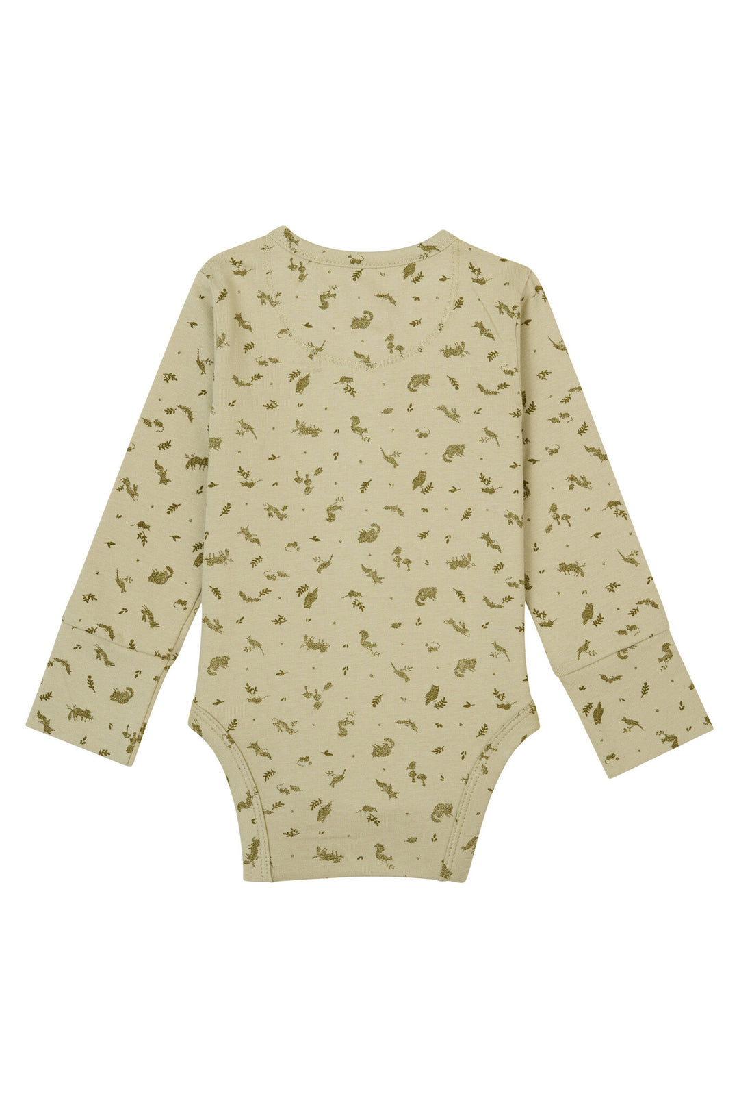 Strampler Gema Moosgrau