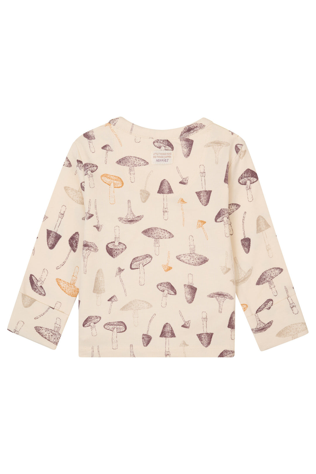 Langarmshirt Grabels Allover-Print Buttercream