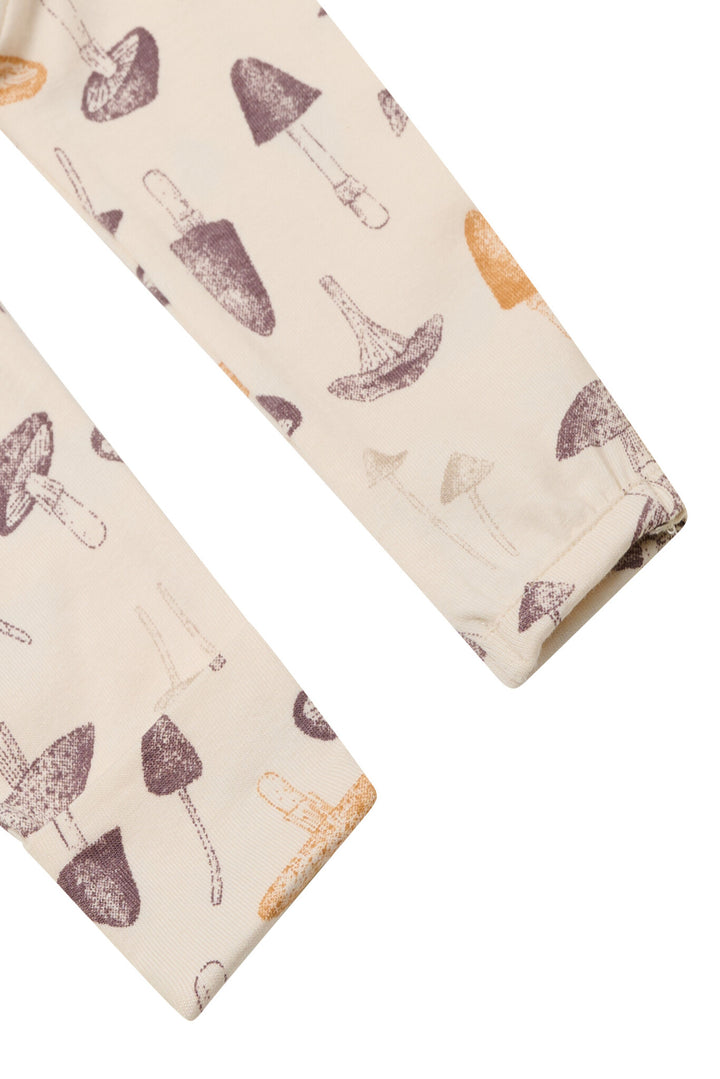 Langarmshirt Grabels Allover-Print Buttercream