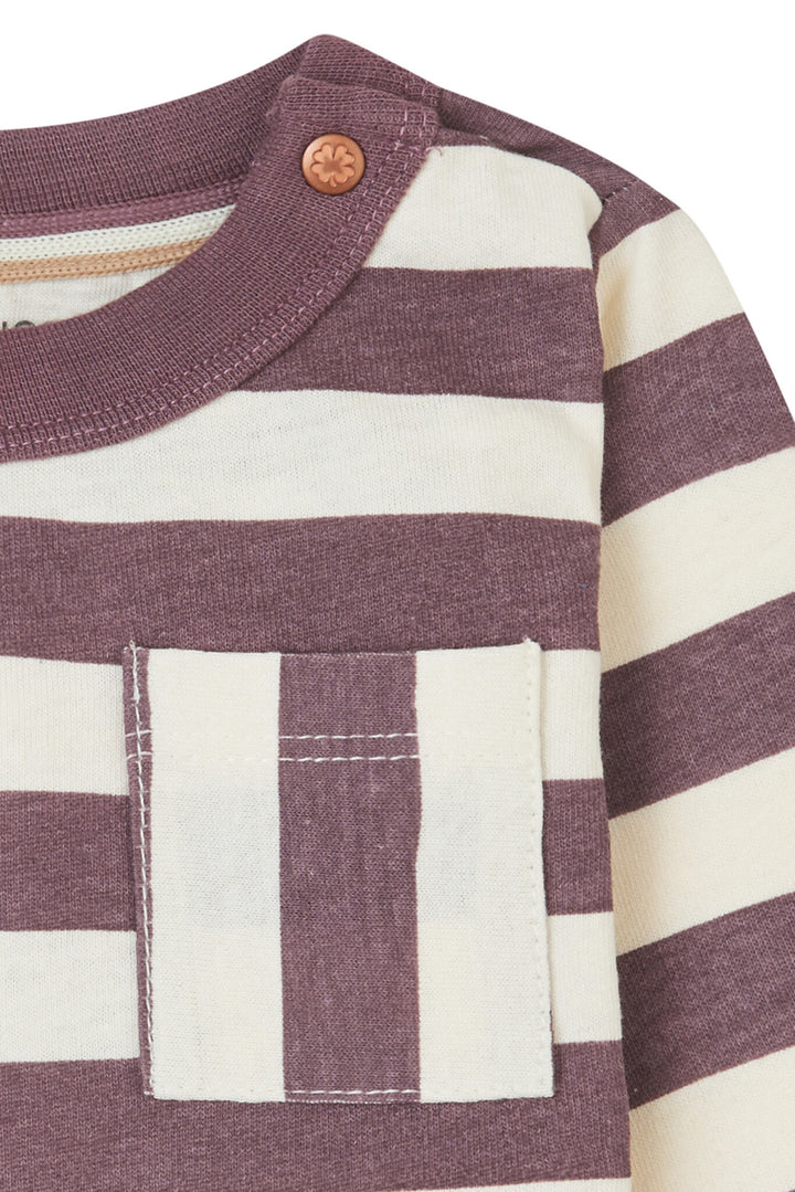 Longsleeve Givet stripe Flint