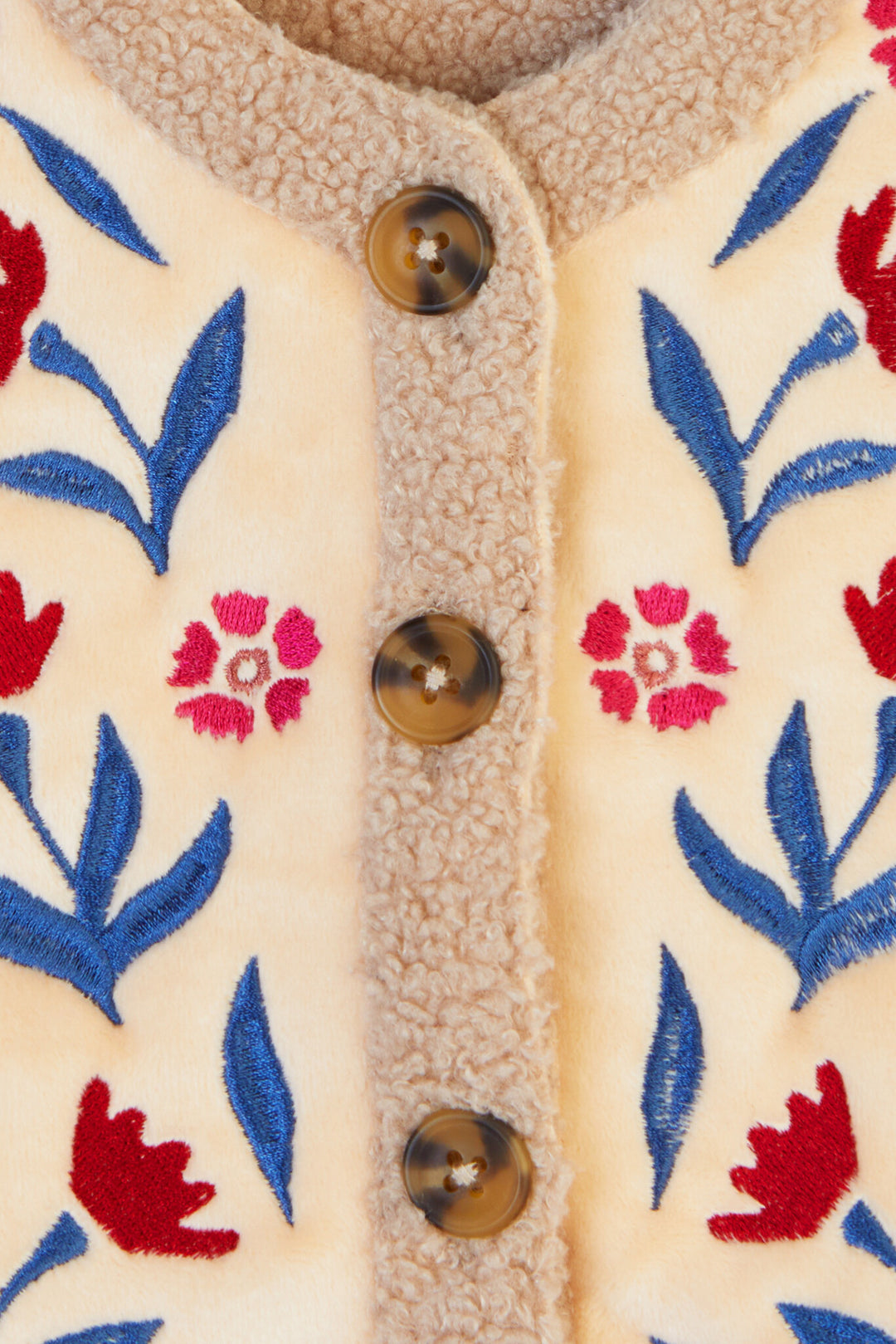 Gilet Ferin sleeveless Buttercream