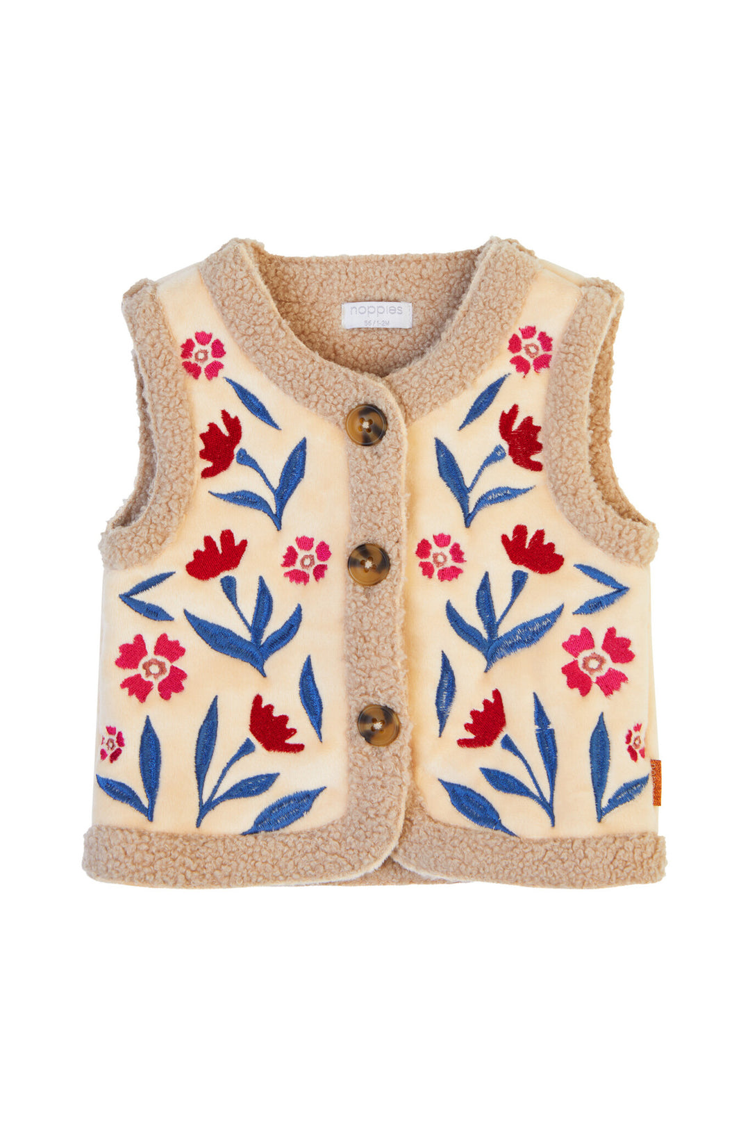 Gilet Ferin sleeveless Buttercream