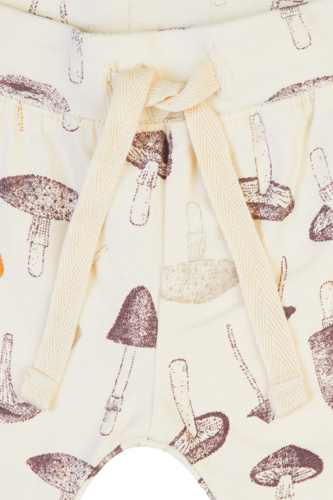 Broek Givry slim fit allover print Buttercream