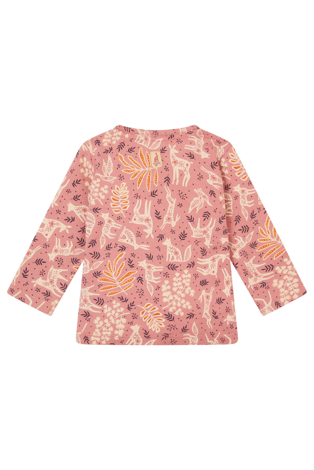 Longsleeve Fines allover print Old Rose