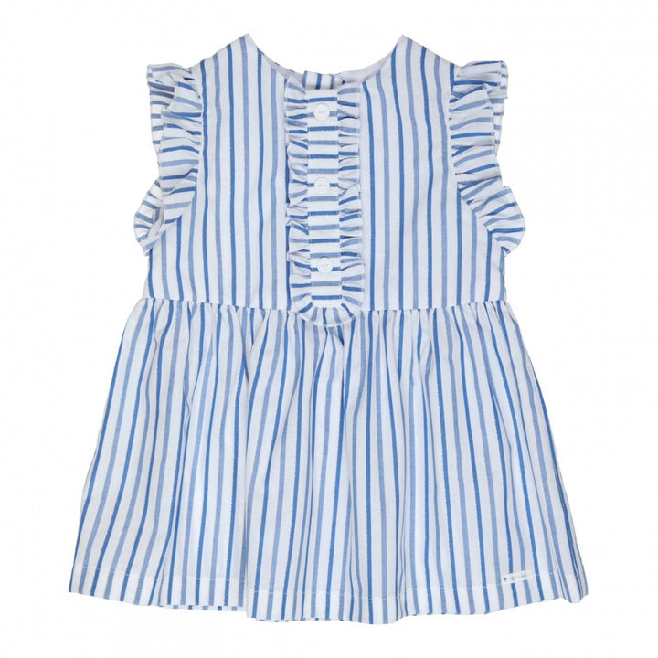 Jurk Kaja Blue - White