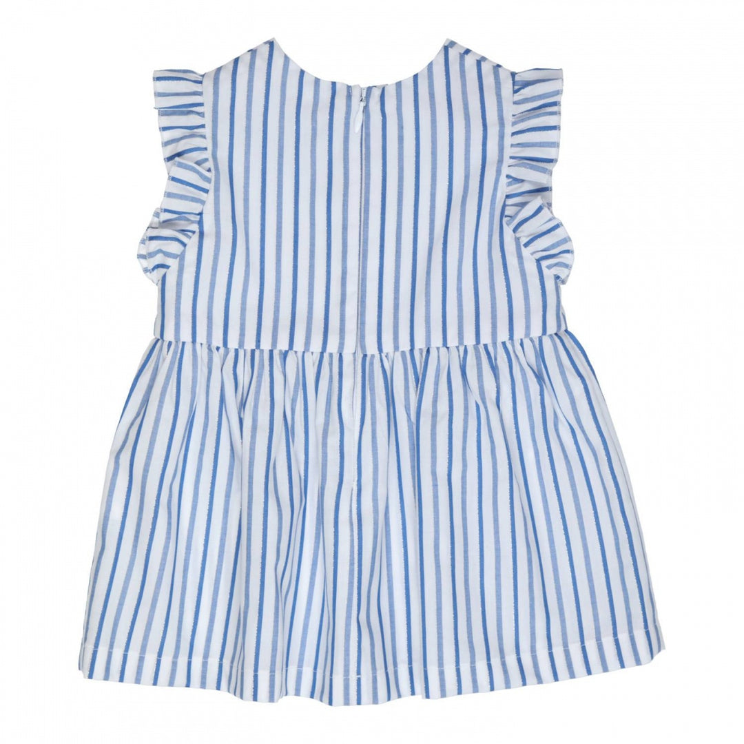 Jurk Kaja Blue - White