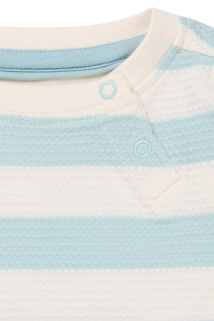 Longsleeve Ogden Stripe pattern BLAUW