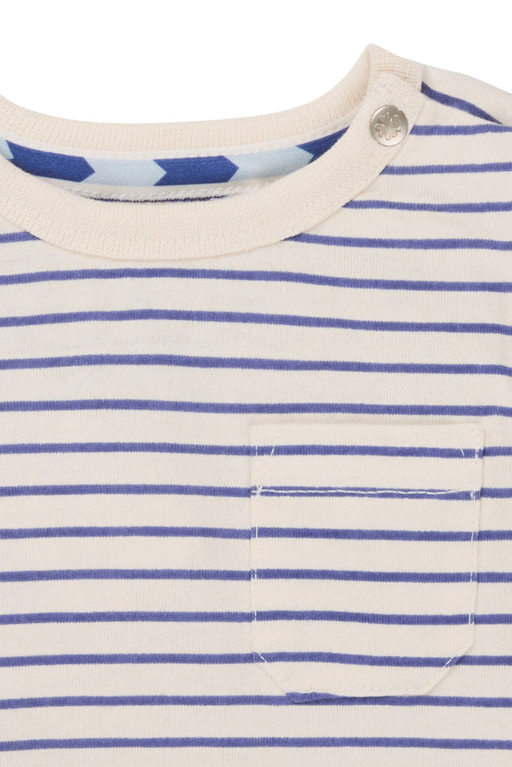 Longsleeve Osburn Stripe Pattern ORANJE