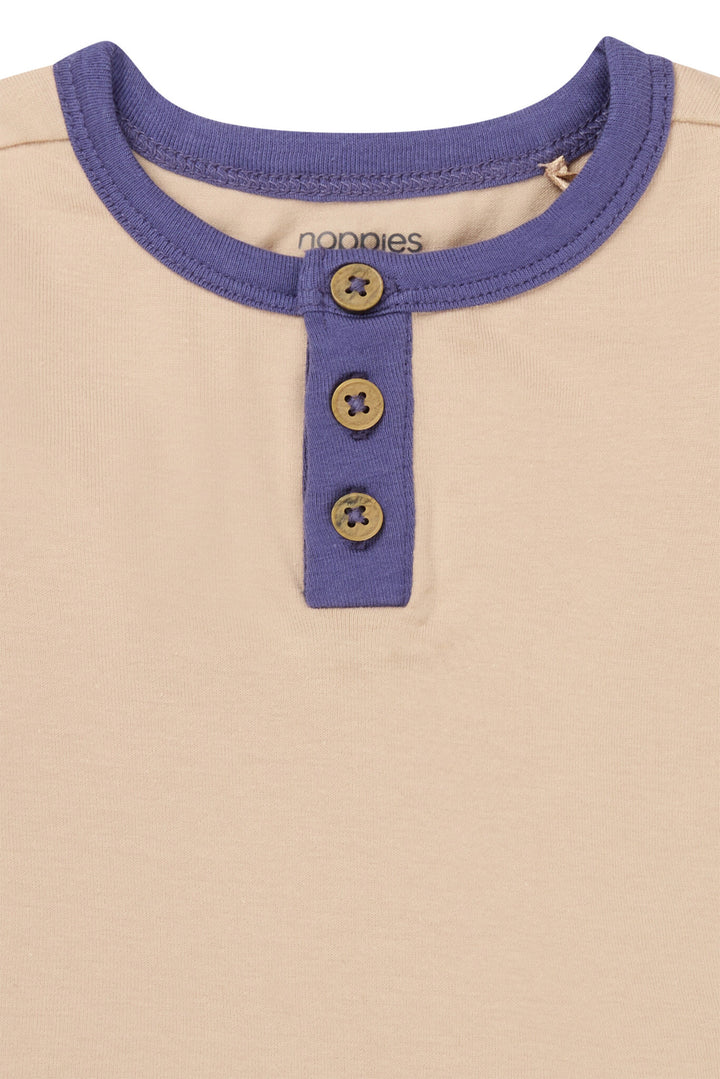 Langarmshirt Olivehurst Soft Sand BEIGE