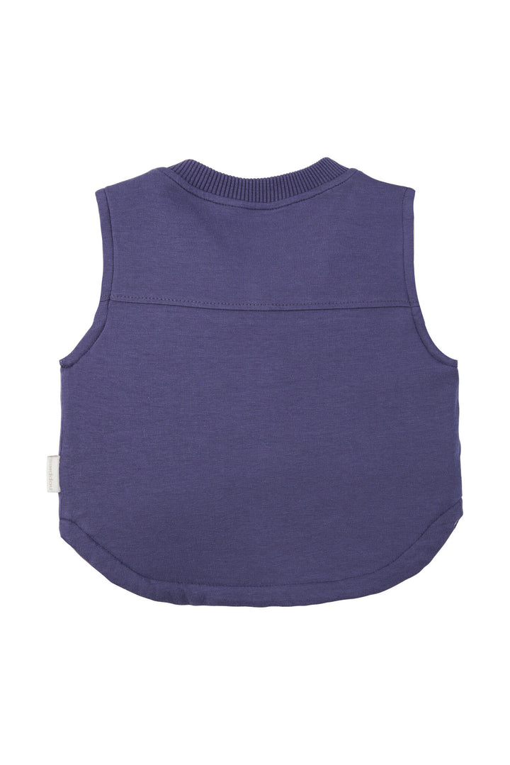 Bodywarmer Osseo reversible Skipper Blue BLAUW